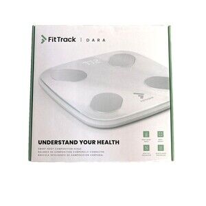 Fit Track Dara BMI Health Insights Complete Body Analysis Bathroom Scale NEW